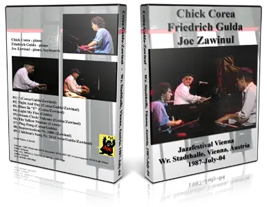 Artwork Cover of Chick Corea 1987-07-04 DVD Vienna Proshot
