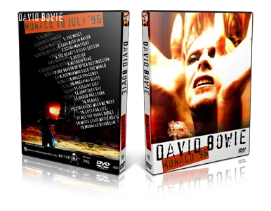 Artwork Cover of David Bowie Compilation DVD Outside in Monaco 96 Proshot