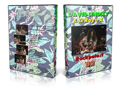 Artwork Cover of David Lindley Compilation DVD Rockpalast 82 Proshot