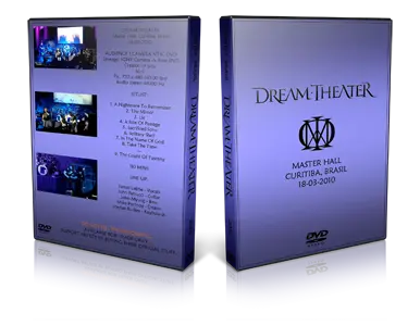 Artwork Cover of Dream Theater 2010-03-18 DVD Curitiba Audience