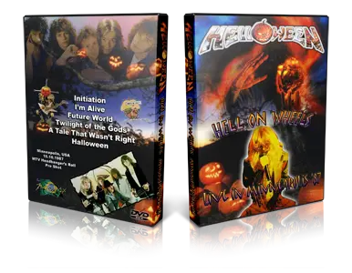 Artwork Cover of Helloween 1987-10-20 DVD Minneapolis Proshot