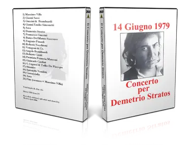 Artwork Cover of Il Concerto Per Demetrio Stratos 1979-06-14 DVD Milan Audience