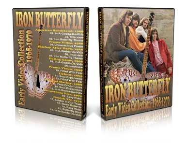 Artwork Cover of Iron Butterfly Compilation DVD Early Video Collection Proshot