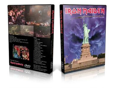 Artwork Cover of Iron Maiden 2004-01-26 DVD New York City Audience