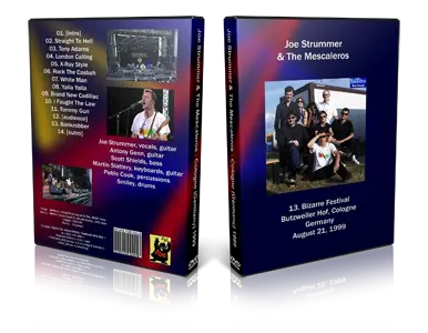 Artwork Cover of Joe Strummer 1999-08-21 DVD Cologne Proshot