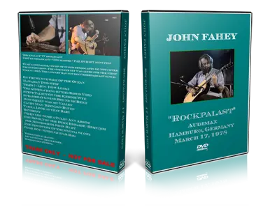 Artwork Cover of John Fahey 1978-03-17 DVD Hamburg Proshot