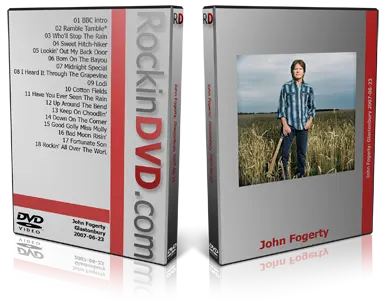 Artwork Cover of John Fogerty 2007-06-23 DVD Glastonbury Proshot