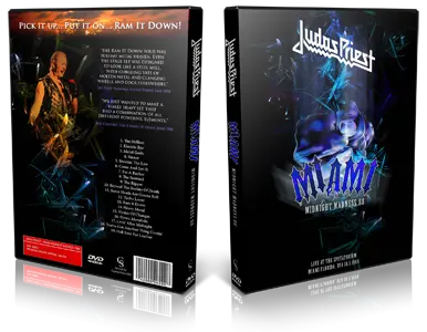 Artwork Cover of Judas Priest 1988-09-18 DVD Miami Audience