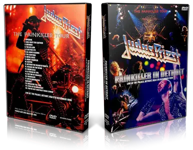 Artwork Cover of Judas Priest 1990-12-05 DVD Auburn Hills Proshot