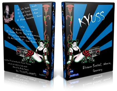 Artwork Cover of Kyuss 1995-08-19 DVD Weeze Proshot