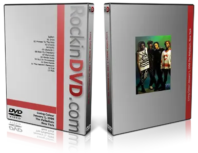 Artwork Cover of Living Colour 1990-01-01 DVD New York City Proshot