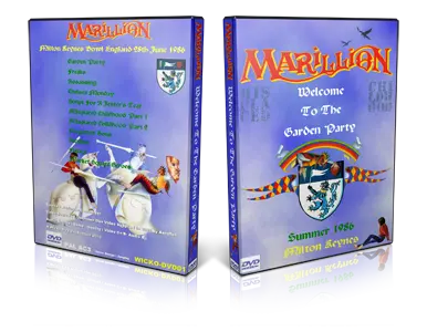Artwork Cover of Marillion 1986-06-28 DVD Various Audience