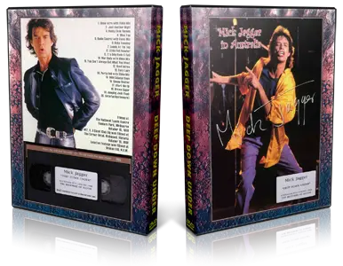 Artwork Cover of Mick Jagger Compilation DVD Deep Down Under Proshot