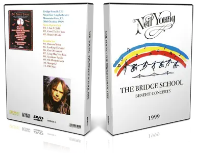 Artwork Cover of Neil Young 1999-10-30 DVD Mountain View Proshot
