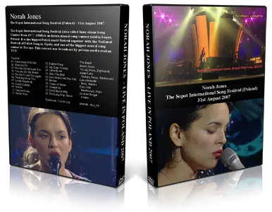Artwork Cover of Norah Jones 2007-08-31 DVD The Sopot International Song Festival Proshot