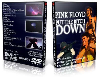 Artwork Cover of Pink Floyd 1987-09-19 DVD Philadelphia Audience