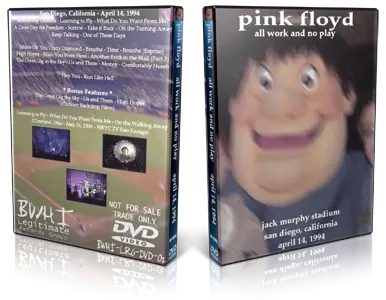 Artwork Cover of Pink Floyd 1994-04-14 DVD San Diego Audience