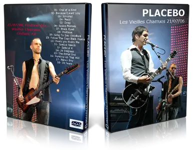 Artwork Cover of Placebo 2006-07-21 DVD Carhaix Proshot