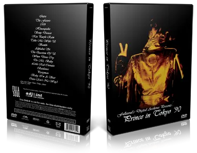 Artwork Cover of Prince 1990-08-31 DVD Tokyo Proshot
