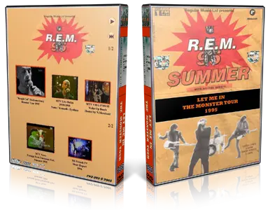 Artwork Cover of REM Compilation DVD Monster Tour 1995 Proshot