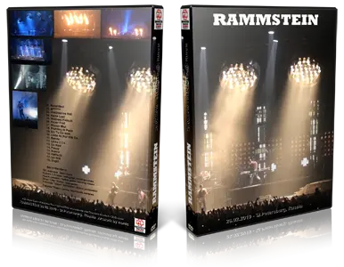 Artwork Cover of Rammstein 2010-02-26 DVD St Petersburg Audience