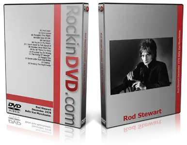 Artwork Cover of Rod Stewart Compilation DVD Manchester 1978 Proshot