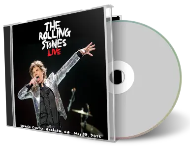 Artwork Cover of Rolling Stones 2013-05-18 CD Anaheim Audience