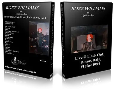 Artwork Cover of Rozz Williams 1994-11-15 DVD Various Audience