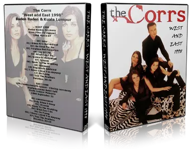 Artwork Cover of The Corrs Compilation DVD West and East 1998 Proshot