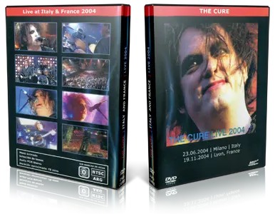 Artwork Cover of The Cure Compilation DVD France 2004 Proshot
