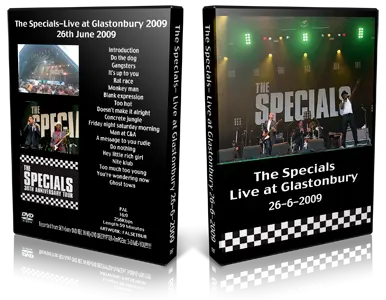 Artwork Cover of The Specials 2009-06-26 DVD Glastonbury Proshot