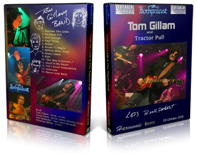 Artwork Cover of Tom Gillam 2009-10-08 DVD WDR Rockpalast Proshot