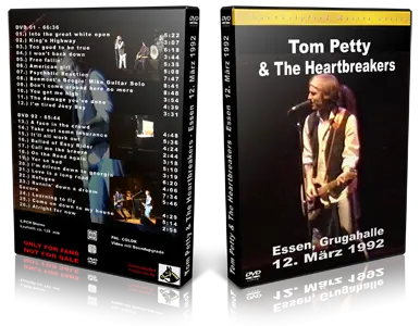 Artwork Cover of Tom Petty 1992-03-12 DVD Essen Audience