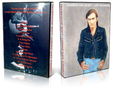 Artwork Cover of Townes Van Zandt 1995-01-17 DVD Austin Proshot