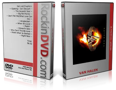 Artwork Cover of Van Halen Compilation DVD Live And More 95 Proshot