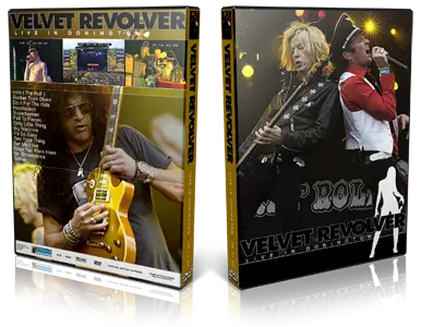 Artwork Cover of Velvet Revolver 2005-11-06 DVD Donnington Proshot