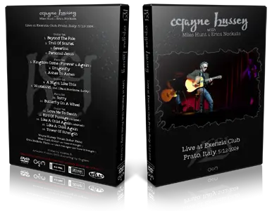 Artwork Cover of Wayne Hussey 2009-05-12 DVD Prato Audience
