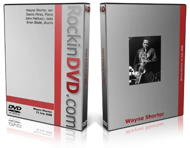 Artwork Cover of Wayne Shorter 2008-07-15 DVD Festival de Jazz de Vitoria-Gasteiz Proshot