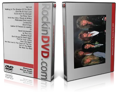 Artwork Cover of Whitesnake 1997-11-16 DVD Moscow Proshot