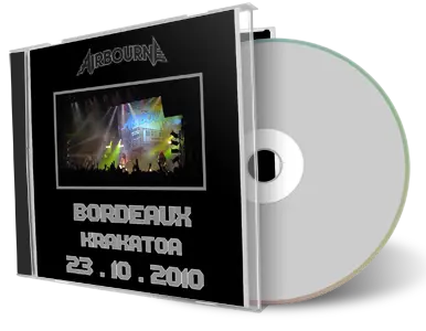 Artwork Cover of Airbourne 2010-02-23 CD Bordeaux Audience