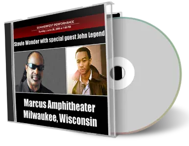 Artwork Cover of Stevie Wonder 2009-06-28 CD Milwaukee Audience