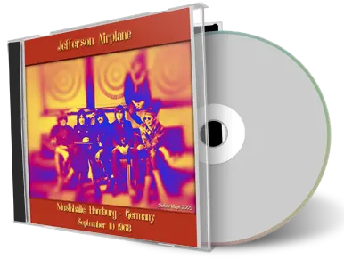 Artwork Cover of Jefferson Airplane 1968-09-10 CD Hamburg Audience