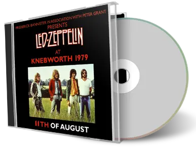 Artwork Cover of Led Zeppelin 1979-08-11 CD Stevenage Soundboard