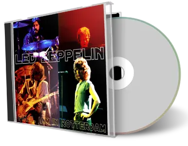Artwork Cover of Led Zeppelin 1980-06-21 CD Rotterdam Audience