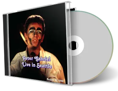 Artwork Cover of Peter Gabriel 1983-08-10 CD Seattle Soundboard