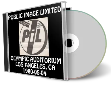 Artwork Cover of Public Image Ltd 1980-05-04 CD Los Angeles Audience