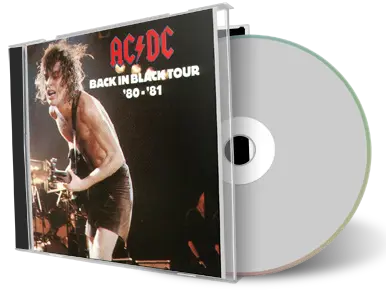 Artwork Cover of ACDC 1980-10-10 CD Springfield Audience