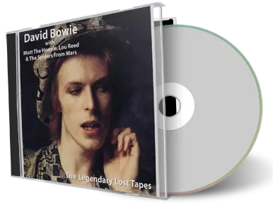 Artwork Cover of David Bowie Compilation CD The Legendary Lost Tapes 72-73 Audience