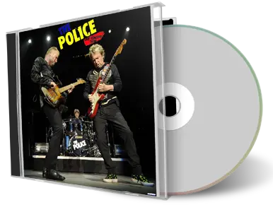 Artwork Cover of The Police 2008-08-07 CD New York City Audience