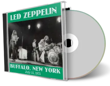 Artwork Cover of Led Zeppelin 1973-07-15 CD Buffalo Soundboard